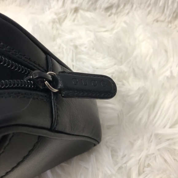 GUCCI CLUTCH/POUCH BLACK LEATHER VGC - Picture 7 of 13
